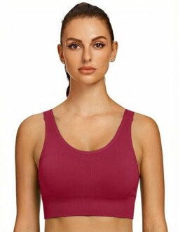 Sujetador Deportivo Mujer Alta Impacto